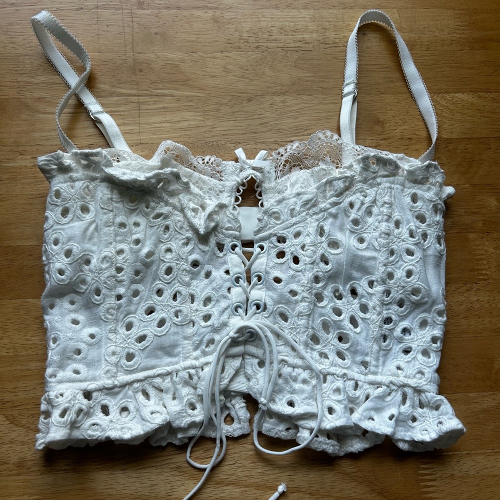 XS For Love & Lemons corset top